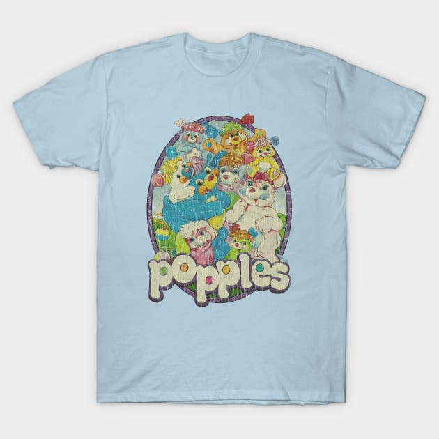 80s toys: Popples Friendship Crew 1986 T-Shirt by JCD666